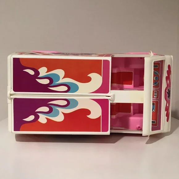 Vintage Charlie's Angels ADVENTURE VAN Headquarters On Wheels W/ BOX 1978 Hasbro - Picture 10 of 13